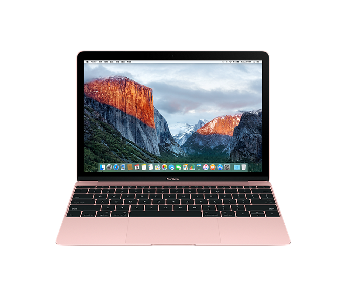 12 英寸 MacBook 256GB - 玫瑰金色